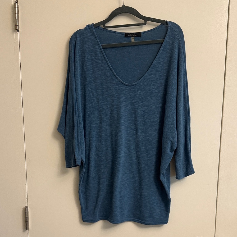 Laila Jayde Teal Tunic Top